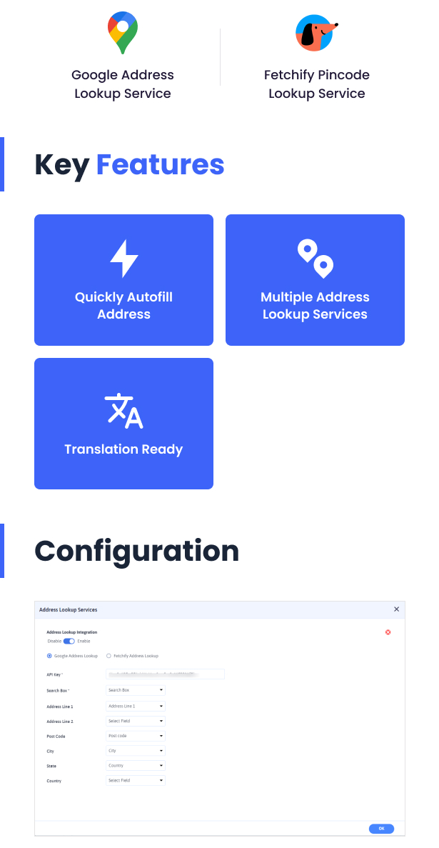 Address Lookup Integration with ARForms - 1