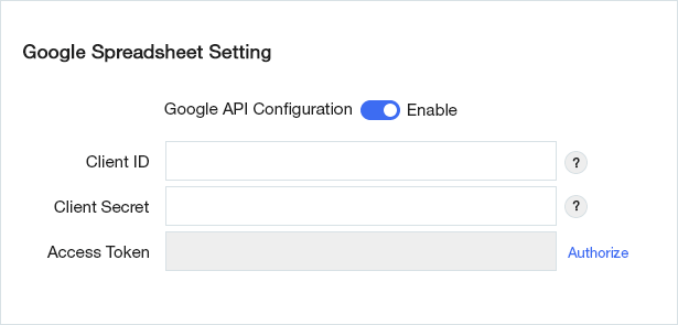 Google Sheets integration with ARForms - 2