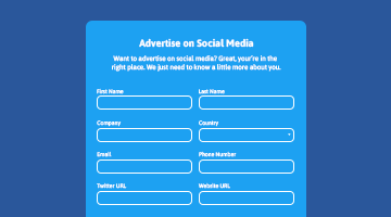 Advertise on Social Media