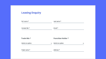 Leasing Enquiry