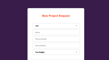 New Project Request Form