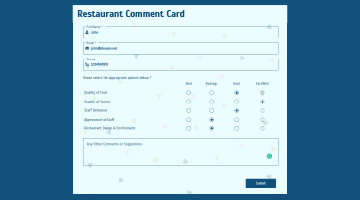 Restaurant Feedback