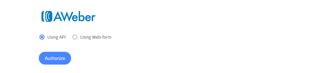 Aweber Configuration