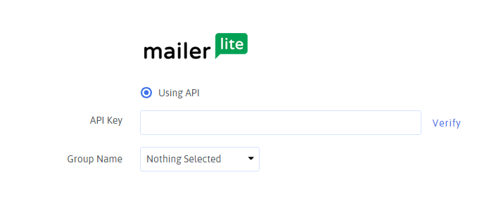 MailerLite Configuration