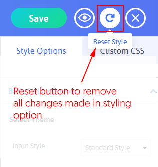 Reset Styling