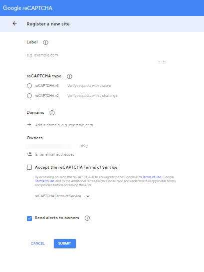 ARFoms Google reCaptcha - Front Field