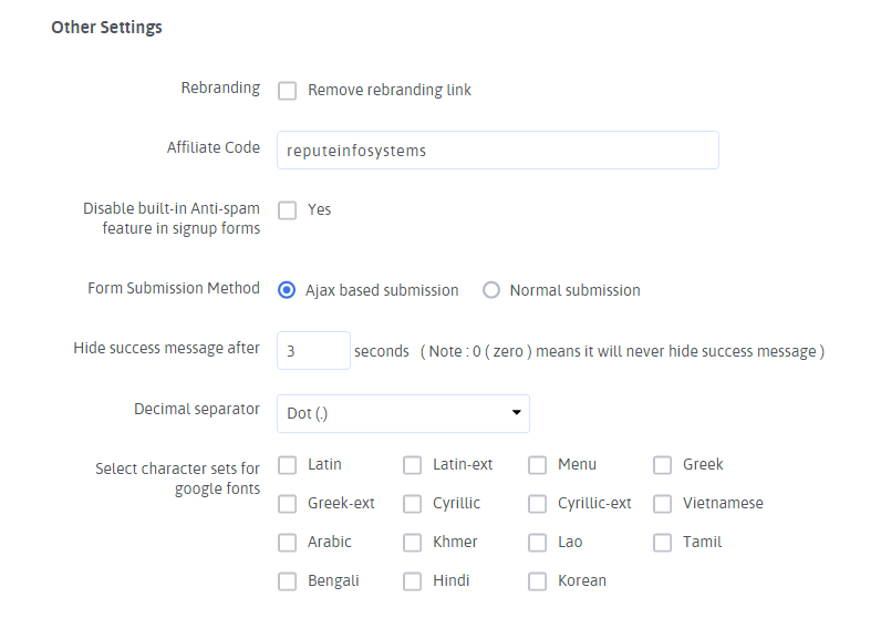 ARForms - Hidden Captcha