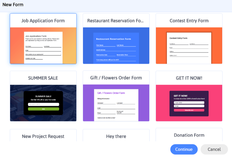 ARForms Samples