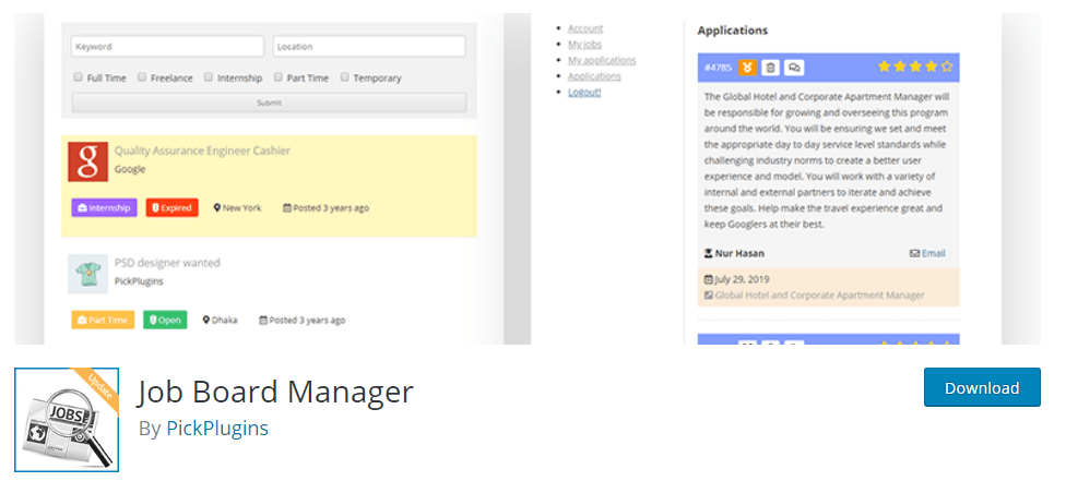 WordPress job board plugins