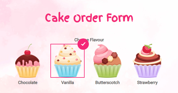 Cake Order Form
