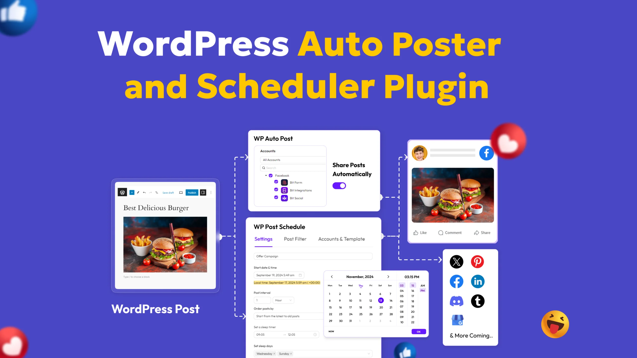 Bit Social Plugin