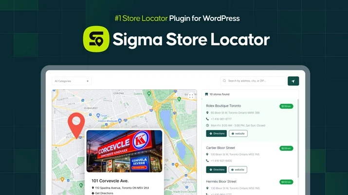 Sigma Store Locator