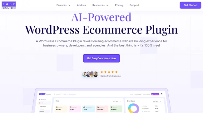 EasyCommerce - to build ecommerce site
