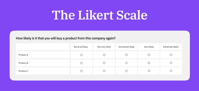 5 Point Likert Scale