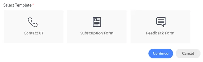 Basic Form Templates by ARForms