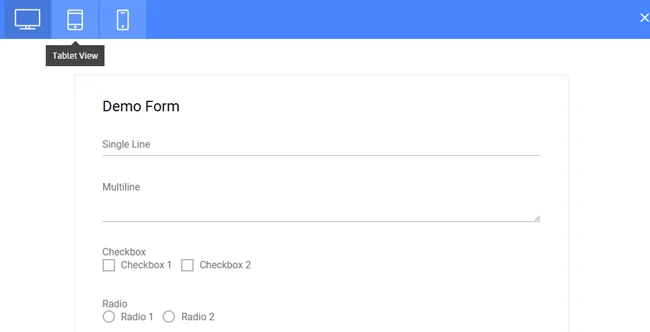 Fully Responsive Forms by ARForms