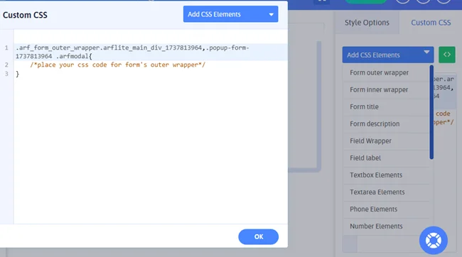 Styling Options and Custom CSS