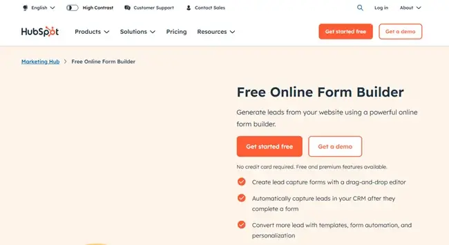 HubSpot Forms