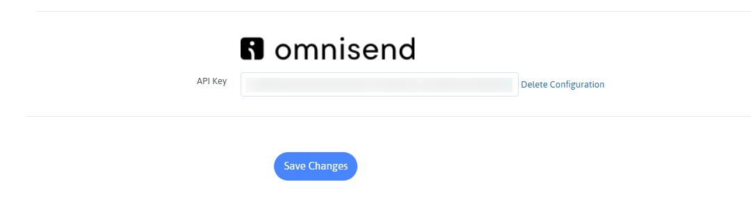 Omnisend API Config