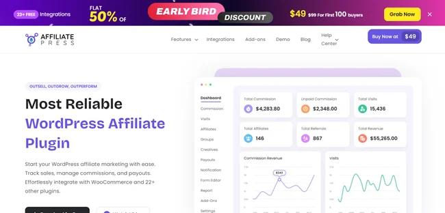 AffiliatePress - Best WordPress Affiliate Plugin