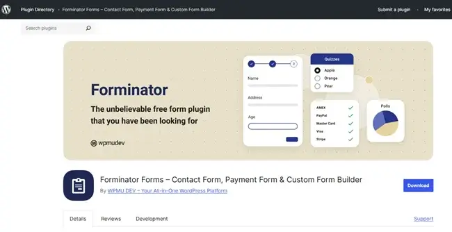 Forminator Forms