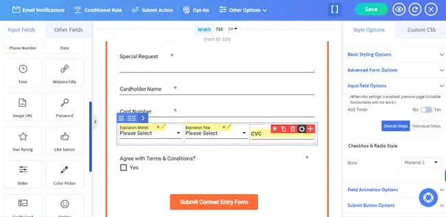 Add Necessary Fields