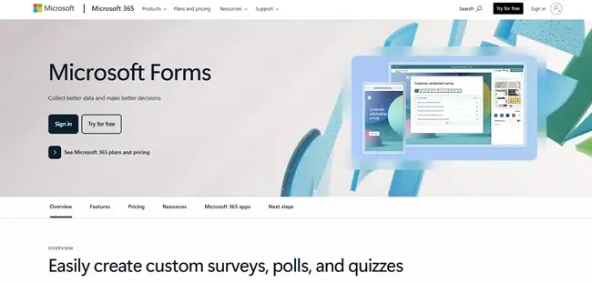 Microsoft Forms