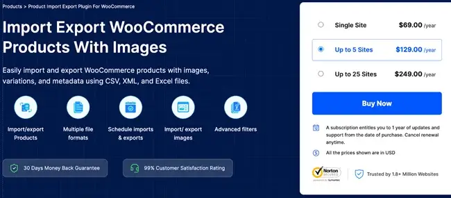Product Import Export Plugin for WooCommerce