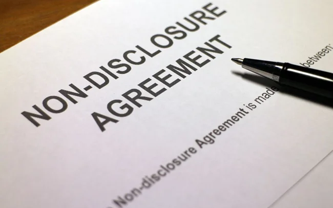 confidentiality agreement form