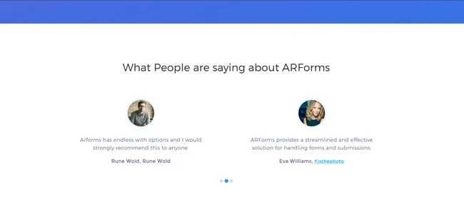 testimonials from happy customers