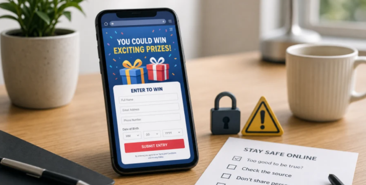 giveaway entry form tips
