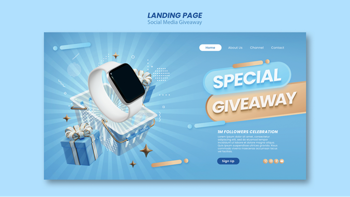 giveaway entry steps