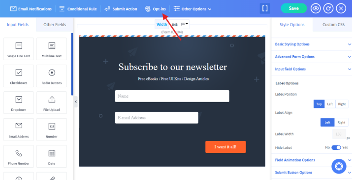 mailchimp subscriber list