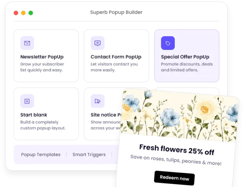 superb popup builder